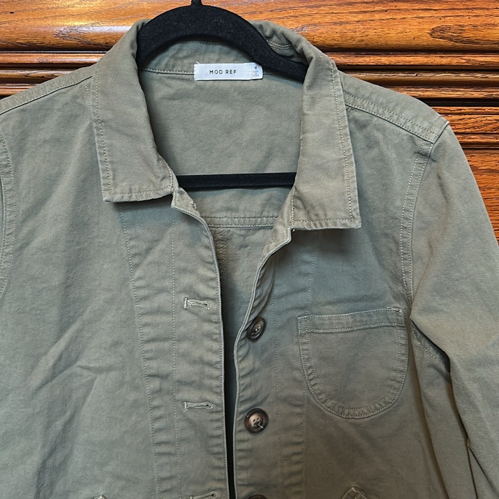 Mod Ref Green Utility Jacket - Picture 2 of 5